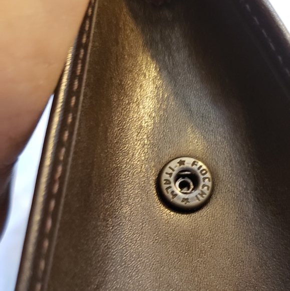 Vintage Coach Mahogany cosmetic case BNWT - Picture 7 of 11